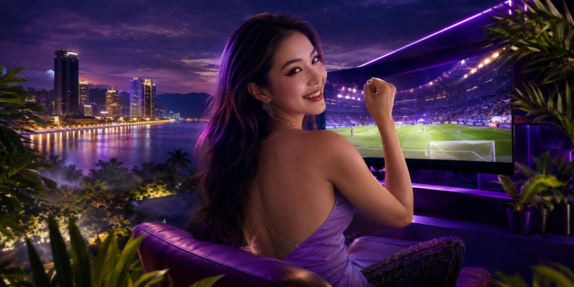 Suasana permainan kasino langsung di Penang dengan meja Baccarat profesional