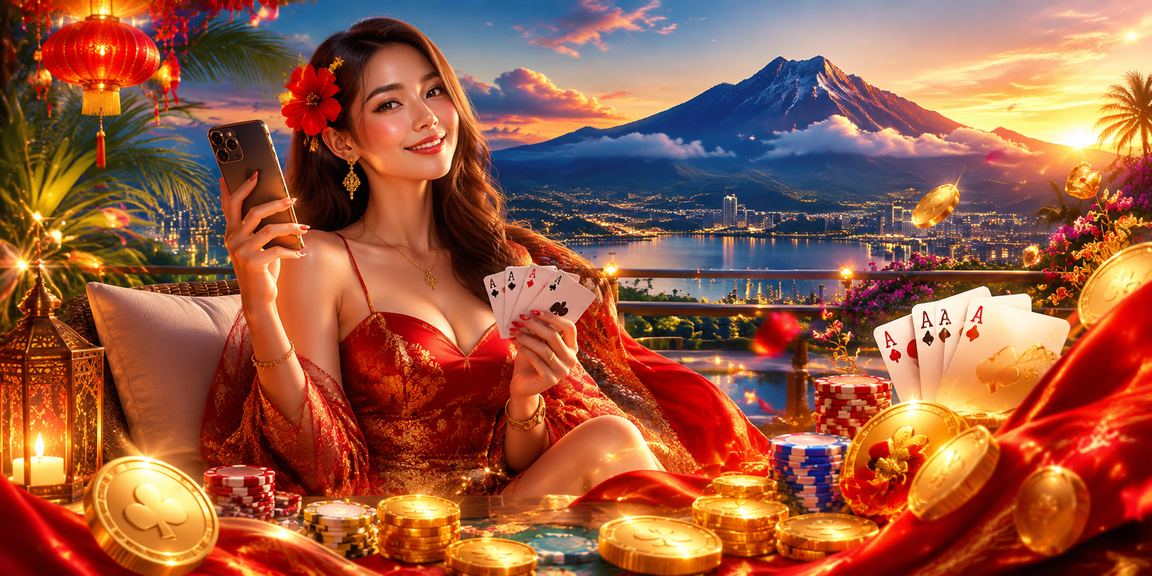 Sesi permainan poker dalam suasana hiburan di Sabah dengan pemain bersaing secara sihat